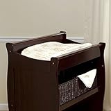 Carousel Designs Pink Floral Changing Pad Cover by Carousel Designs