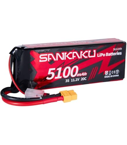 ◉Traxxas◉5,000 リポ LIPOバッテリー　① Amazon | ハイテック トラクサス リポバッテリー 5000mAh 11.1V