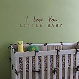 Pop Decors WL-0163-Vb Inspirational Quote Wall Decal, I Love You [並行輸入品]