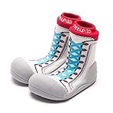Attipas アティパス ベビーシューズ バレエ スニーカーズ トレーニングシューズ 女の子 男の子 子ども こども ファーストシューズ レース ジュニア チュール｜M スニーカーレッド
