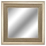 Propac画像Beveled壁ミラー – Birch 17W x 1D x 17H in. ブラウン 9937