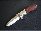 DA51折りたたみナイフ3cr13ブレードローズウッドハンドル戦術ナイフ