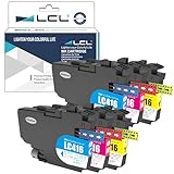 LCL Brother用 ブラザー用 LC416 LC416C LC416M LC416Y 顔料 (2*3色セット 2シアン 2マゼンタ 2イエロー) 互換インクカートリッジ 対応機種：Brother DCP-J4140N MFC-J4440N MFC-J4540N MFC-J4940DN DCP-J4143N MFC-J4443N MFC-J4543N