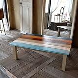 Takatatsu&amp;Co.(有)高松辰雄商店 un roche アン ロシェ 120 コタツ/ローテーブル 幅120cm×奥行70cm×高さ38cm フレンチテイスト アンティークカラー(ブラウン) 国産 日本産 タカタ