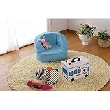 nobrand キッズソファー ソファ・座椅子 ブルー(KGR)