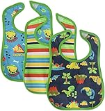 Neat Solutions Printed Interlock/ water resistant Feeder Bib, Boy by Neat Solutions