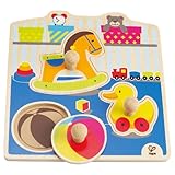 Hape(ハペ) マイトイ ノブパズル【E1301】