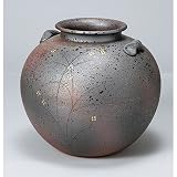 花瓶 10号金彩小花（丸） ［ 31 x 28.5cm ］ 【 インテリア 置物 料亭 旅館 業務用 】