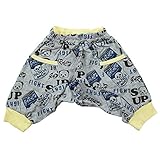 《初夏盛夏対応》 GARACH(ギャラッチ) 天竺総柄ハーフパンツ 80cm/Mg NO.AH-1722103