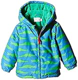 Toby Tiger Boys防水Croc jacket.ブルー カラー: ブルー