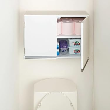 Amazon.co.jp 売れ筋ランキング: トイレ壁付け収納 の中で最も人気の