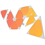 Nanoleaf Shapes Triangles Mini Expansion - 10 Pack, assorted, 10 pack expansion kit (NL48-1001TW-10PK)