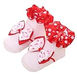 新生児レースソックスステレオソックスフロアソックス0-1歳