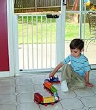 Cardinal Gates Lock-N-Block Sliding Door Gate, White by Cardinal Gates