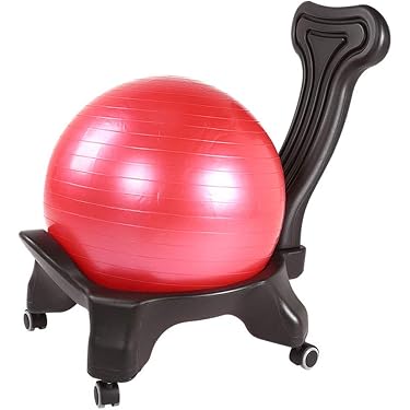 Enovi ヒトデボールチェア ヨガボールチェア エクササイズボール 椅子 Amazon.co.jp: バランスボール姿勢チェア、オフィスデスクヨガボール