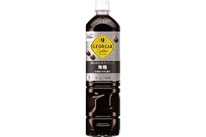 ジョージア 深み焙煎贅沢ブラック 無糖 950ml PET ×12本