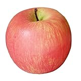 Hommy 1ｘ装飾　大きい人工偽物　りんご　プラスチック製フルーツ　ホーム　パーティー装飾 (ピンク)
