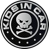 KIDS IN CARマグネット（シルバー）