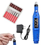 TSECO ミニルーター 電動ネイルマシン 電気研削 ロータリードリルツール ハイパワーコンパクト ホビールーター DIYホビー 個人向け ネイルマシーン 無段階回転数 両手操作 ビット コントローラ