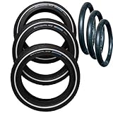 PHIL & TEDS TYRE AND TUBE SET - EASY ROLLING TREAD PATTERN WITH ADDED PUNCTURE PROTECTION by Schwalb