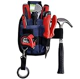 New Arrival Professional Electrician Tool Belt Utility Pouch Work w/Tape Buckle Conveniet Tool Bag, 