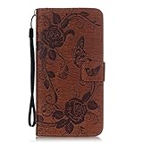 Zeebox Galaxy S6 Edge Plus ケース PUレザー 手帳型ケース カード収納 ホルダー Samsung Galaxy S6 Edge Plus 用 カバー 無期限生涯補償付き (