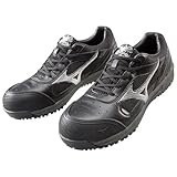 ミズノ:オールマイティ 紐タイプ ブラック×シルバー 型式:C1GA160009-24.5