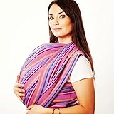 Handmade Woven Wrap Baby Carrier for Infants and Toddlers (Tropical) by Hip Baby Wrap [並行輸入品]