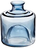 Torre & Tagus 902117B Ink Bottle Stacking Vase, Blue Grey, Short [並行輸入品]