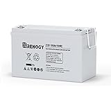 Renogy Deep Cycle AGM Battery 12 Volt 100Ah, 3% Self-Discharge Rate, 1100A Max Discharge Current, Safe Charge Most Home Appli