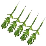 GRALARA5枚　人工多肉植物　レアルタッチ　サボテンの花　観葉植物　インテリア　グリーン