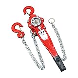 レバーホイスト チェーンブロック 定格荷重約1.5t 約1500kg 標準揚程約1.5m 荷締め 荷揚げ 引寄せ 固定 建築 運搬 土木 災害復旧 アウトドア DIY 吊り 引っ張り 荷締機 牽引 チ