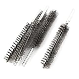 uxcell ステンレス　ワイヤブラシ　クリーニングツール　5個　25mm直径　17cm長さ