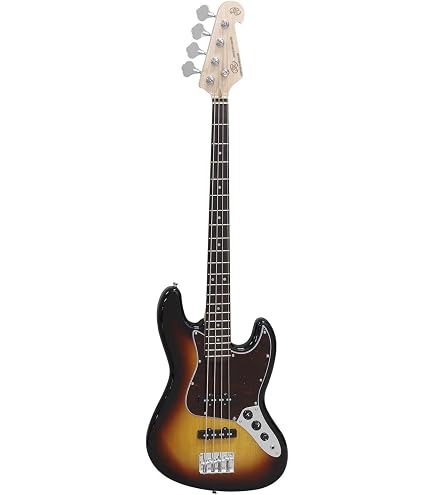 SX guitars エレキベース ジャズベース ベースギター 3TS Amazon | SX (エスエックス) ベースギター JBタイプ レトロルックス
