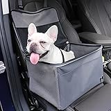 PETSFIT ペットドライブボックス ドライブベッド ペット用シートカバー 中小型犬 猫 ドライブボックス キャリーバッグ 車用ペットシート カー用品 車載カバー 助手席用 滑り止め 車載用
