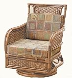 ラタン ソファ ソファー 1人掛け 籐椅子 籐の椅子 籐回転椅子 SH37cm ラタン家具 IMY700　今枝商店