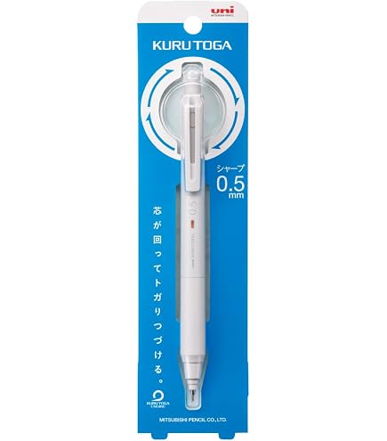 Amazon.co.jp: 三菱鉛筆 シャーペン クルトガ KS 0.5mm アイスブルー 