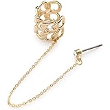 [ジュエルボックス] JewelVOX ピアス イヤーカフ レディース ニッケルフリー 金属アレルギー対応 チェーン モチーフ 片耳用 チタンポスト