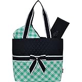 Plaid Checkered Pattern Print 3pc set Diaper Bag by NGIL [並行輸入品]