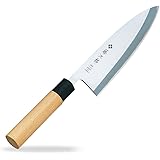 藤次郎 出刃 180mm 日本製 モリブデンバナジウム鋼 片刃 荒捌き 魚の頭を落とすなど骨ごと叩き切る使い方にも対応 MVモリブデンバナジウム鋼 樹脂桂柄 F-1055