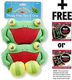 Skippy Frog Toss & Grip Action Game: Sunny Patch Outdoor Play Series + FREE Melissa & Doug Scratch A