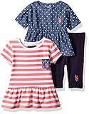 U.S. Polo Assn. PANTS ベビー・ガールズ US サイズ: 6 - 9 Months カラー: レッド