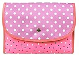 ポーチェ(pouche) 母子手帳ケース ジャバラ カラフルドット (ピンク)