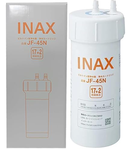 ✨正規品✨JF-45N 交換用浄水器カートリッジ 17+2物質除去 Amazon | JF-45N 交換用浄水カートリッジ スタンダードタイプ [17+2