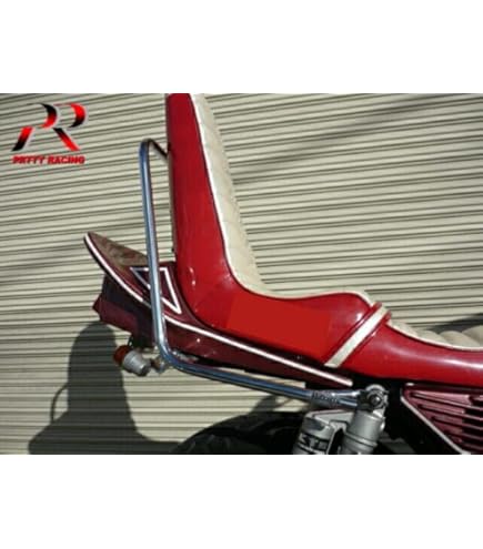 Amazon | GSX250E ゴキ タンデムバー 黒×メッキ/ゴム巻き