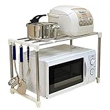 HRS キッチン収納 レンジ台 収納ラック レンジ上 ラック 棚 収納 シンク下伸縮棚 収納 キッチン収納 収納棚 伸縮棚 すきま収納 収納 ラック 棚 隙間収納 キッチン収納 ラック シンク下 ラック スライド 可動棚 流し台下 伸縮 隙