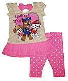 Nickelodeon Paw Patrolベビー女の子2ピースシャツとレギンス