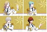 うたの☆プリンスさまっ♪ 大判マウスパッド先輩Ver.～ ドキドキ4点セット～【カミュ】【美風藍】【黒崎蘭丸】【寿嶺二】