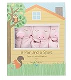 Angel Dear Pair and a Spare 3 Piece Blanket Set, Piggy by Angel Dear [並行輸入品]