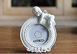 2 Mini Photo Frames Baroque White Vintage Look for Wedding/Christmas or Other Occasions by LL-Partne